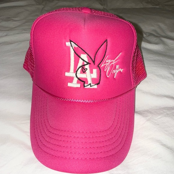 Loyal Origins Pink LA Playboy Trucker Hat - Picture 1 of 2